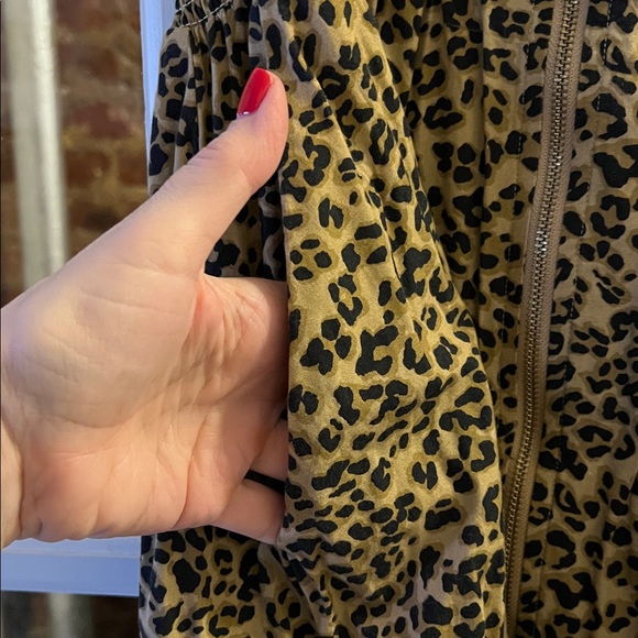Anthropologie Tommie Leopard Print Midi Dress - Picture 7 of 8